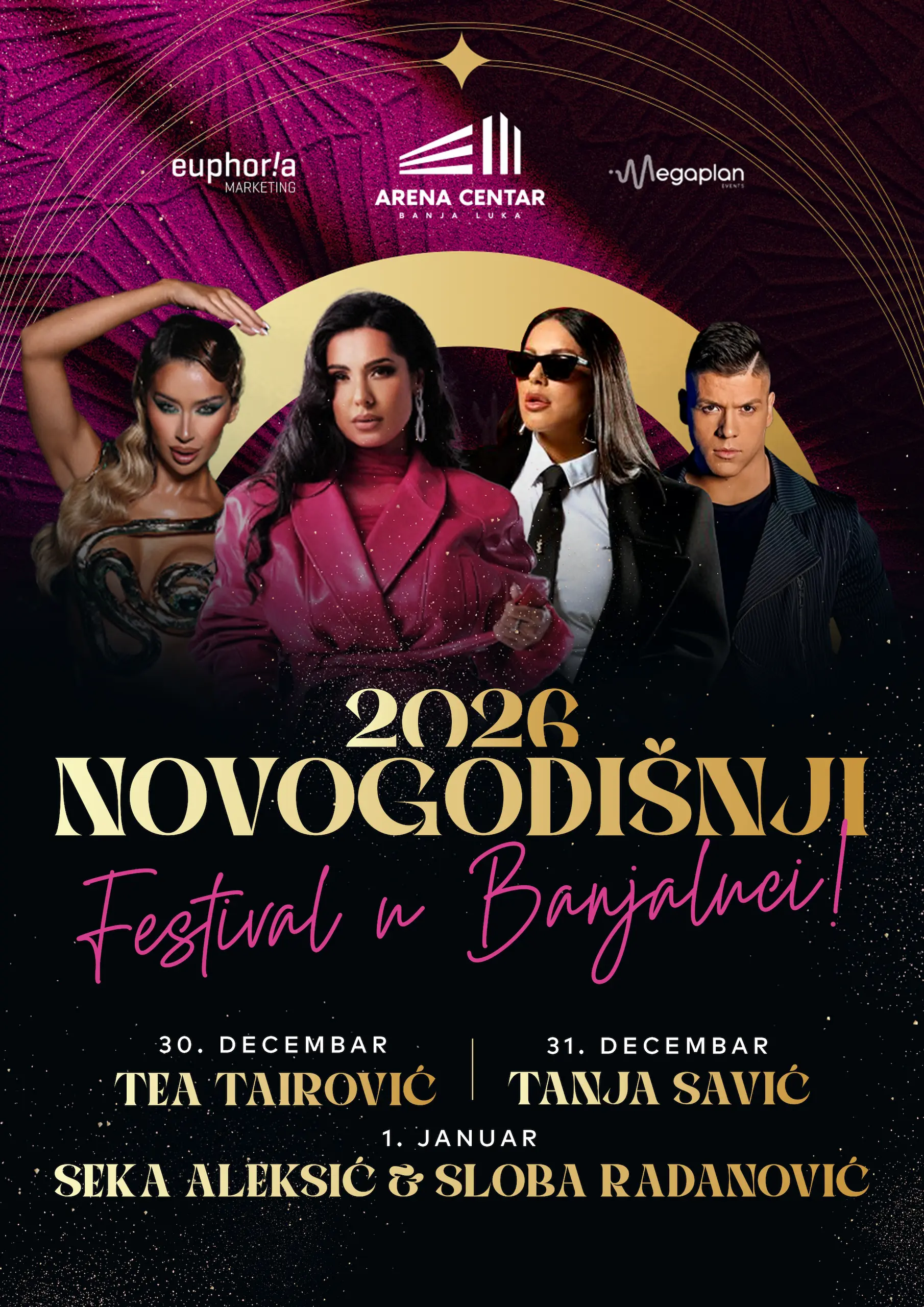 Doček Nove 2026. godine